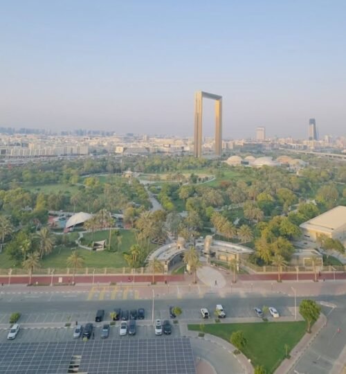 Spacious 1BR | Dubai Frame and Arabian Gulf View