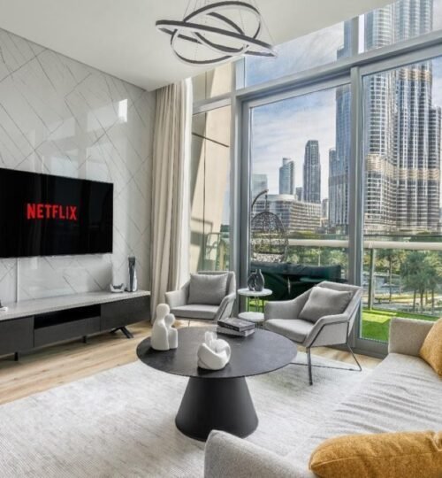 Burj Khalifa View|Furnished|Prime Location