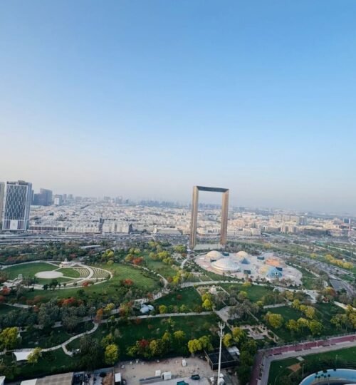 Spacious 2BR |Closed Kitchen| Dubai Frame View