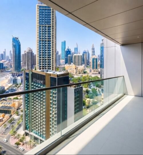 Spacious 1BR | High Floor | Boulevard Views