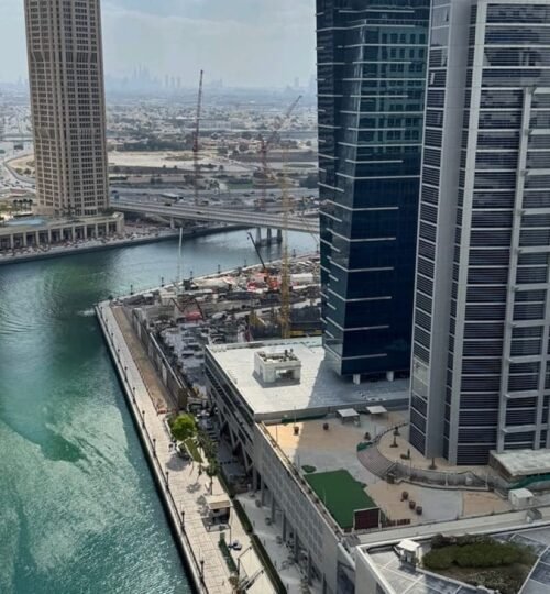 Beautifully Designed 1BR | High Floor| Canal View